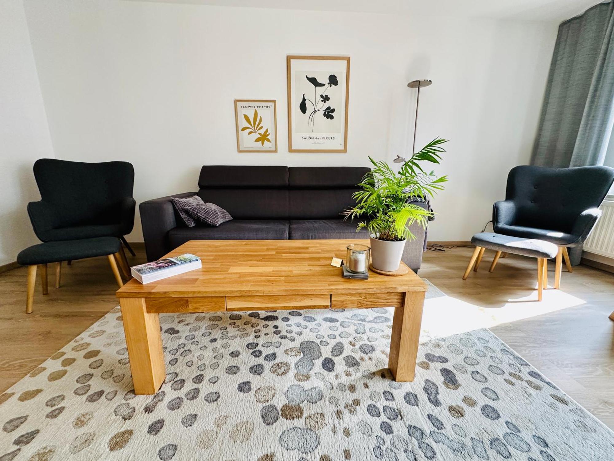 Modernes Zwei-Zimmer-Apartment Chemnitz - Kassberg Buitenkant foto