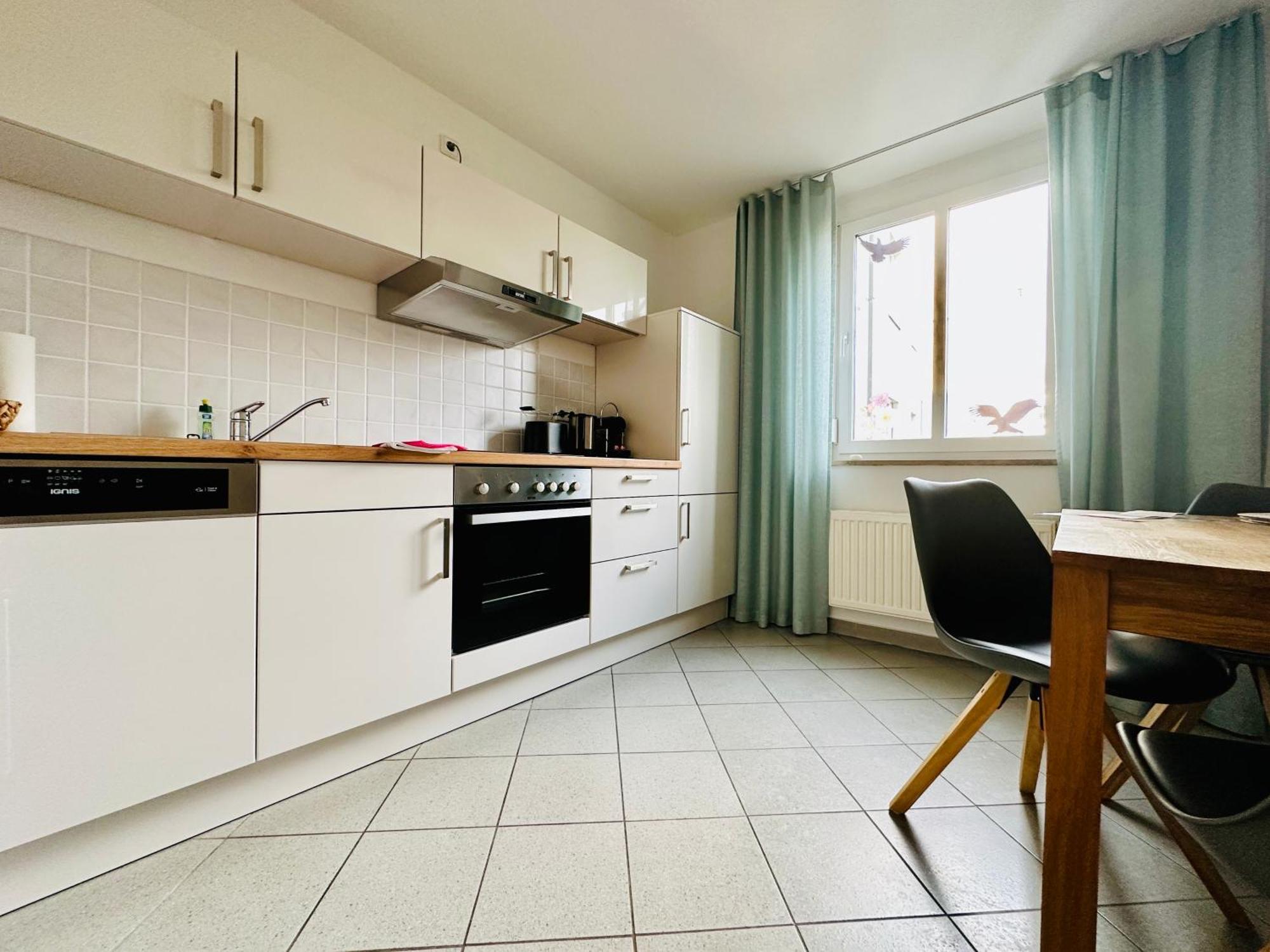 Modernes Zwei-Zimmer-Apartment Chemnitz - Kassberg Buitenkant foto